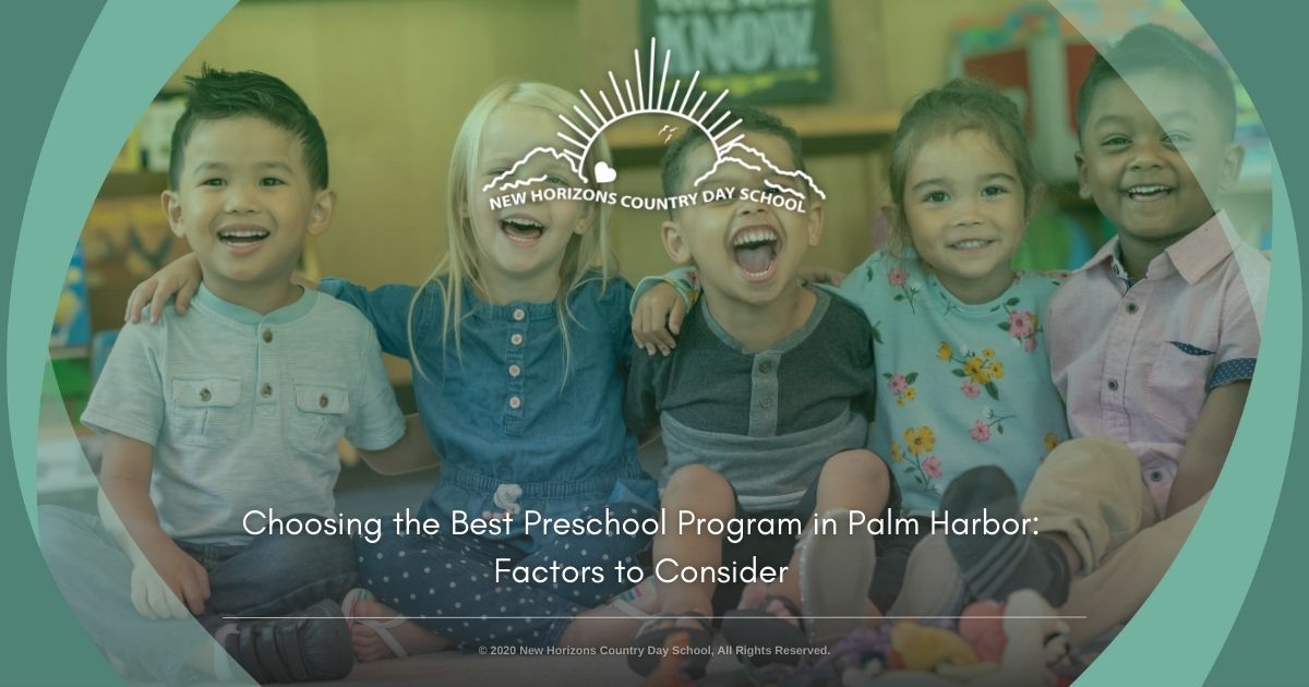 choosing the best preschool in Palm Harbor, FL
