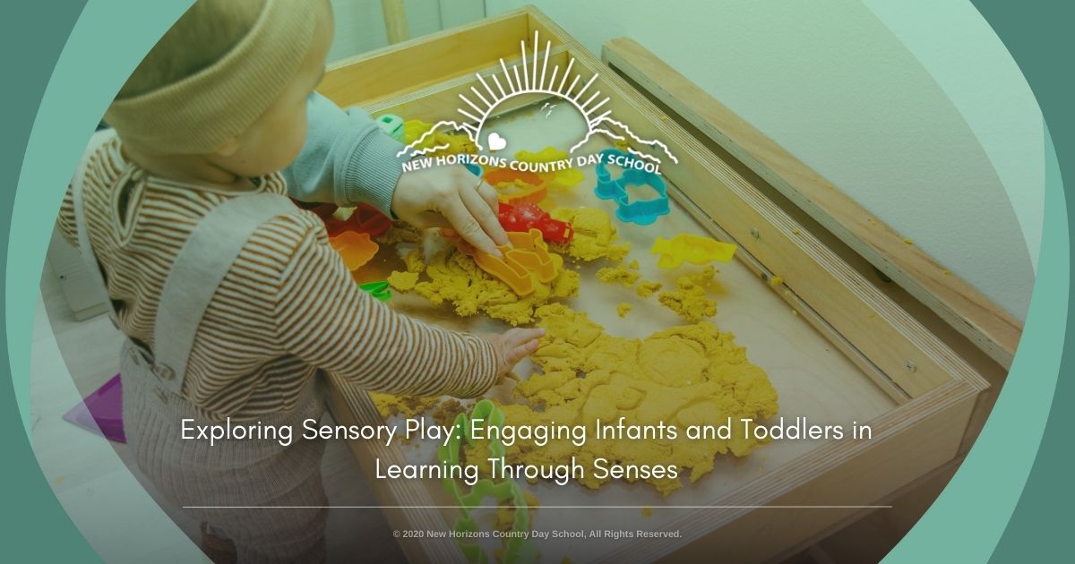 sensory play in an infants and toddlers program